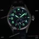 Swiss Made Copy IWC Big Pilot's TWF Cal.69355 Blue Dial Blue Leather Strap (2)_th.jpg